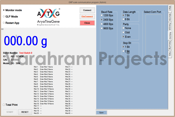 	Lab Scale Software Under Glp Standard 3